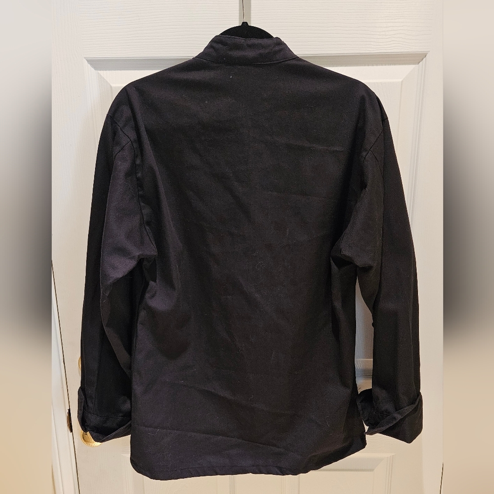 Uncommon Threads Black Chef Coat - Picture 3 of 5